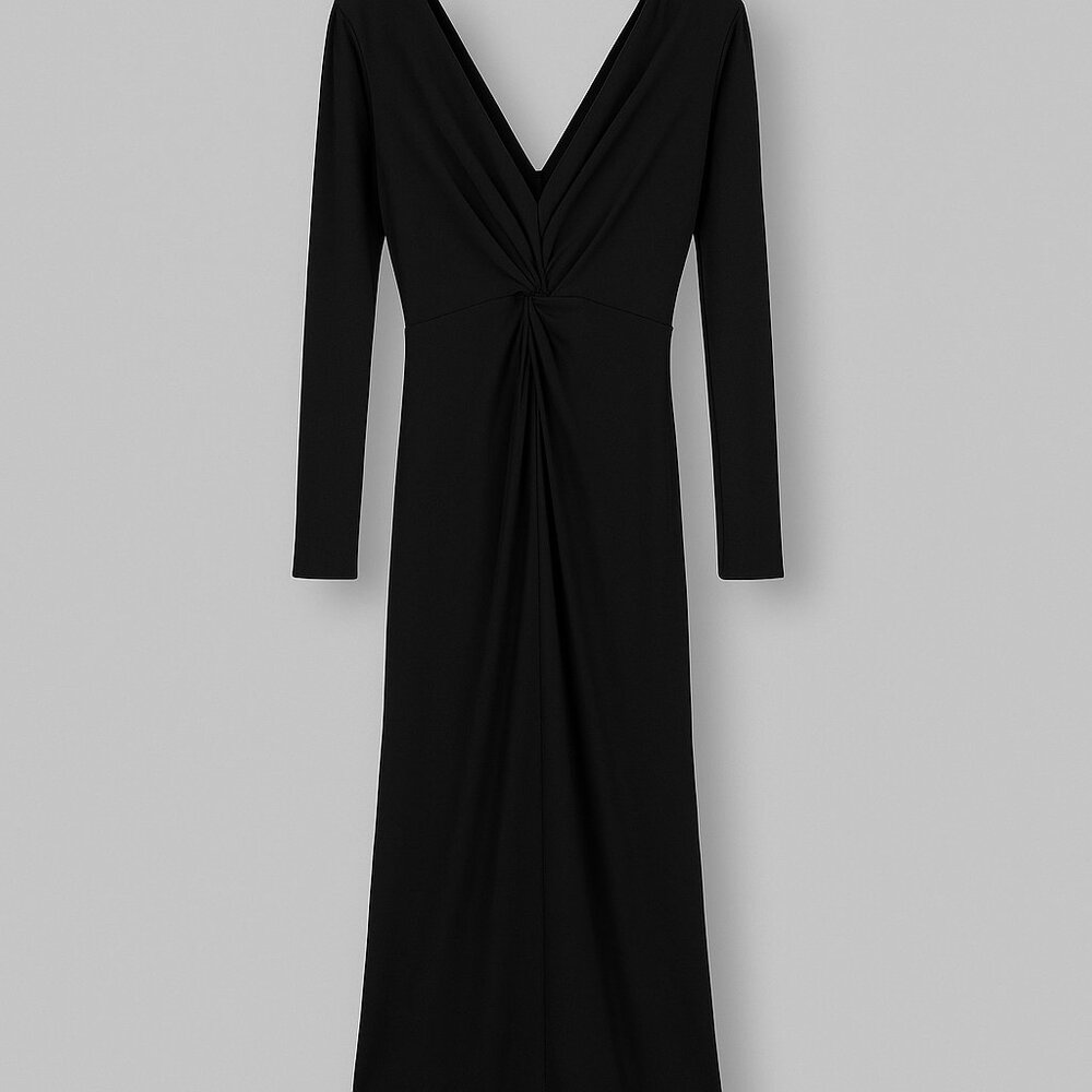 Karen Kane Black Monroe Maxi Dress – Size Small (NWT)